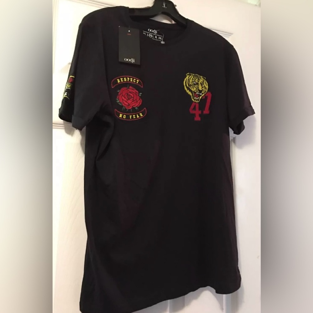 Respect No Fear Tee Size Medium Top Tiger Rude Boy Shirt NEW!